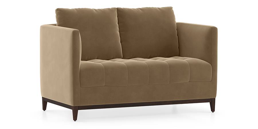 Florence Compact Sofa (Fawn Velvet)